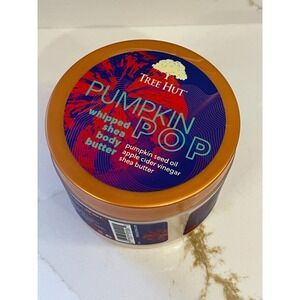 Tree Hut Pumpkin Pop Whipped Shea Body Butter 8.4 oz Apple Cider Vinegar New
